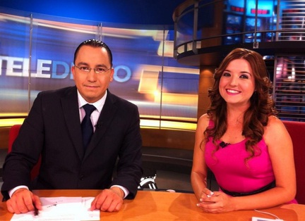 Victor Martínez y Zyntia Vanegas