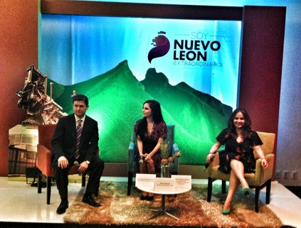 Rodrigo Medina, Martha Higareda y Patricia Aguirre