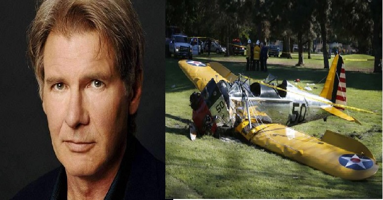 Se estrella avioneta que piloteaba Harrison Ford