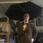 PARAGUAS DENTRO DE LA CASA