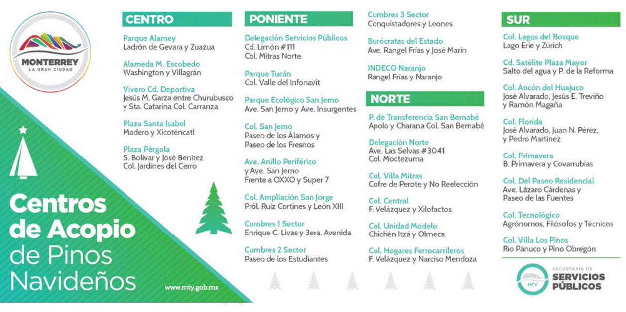 centros de acopio monterrey