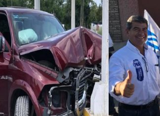 Candidato a diputado local por el PAN se accidente en Carretera Nacional